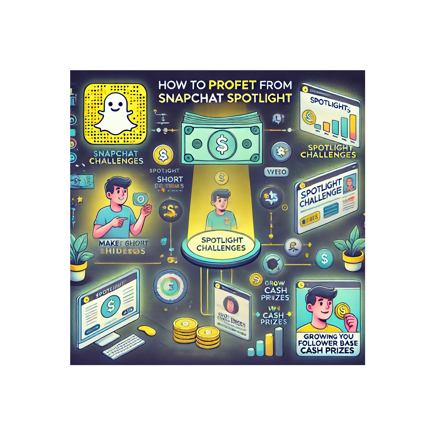 How to earn money from Snapchat Spotlight