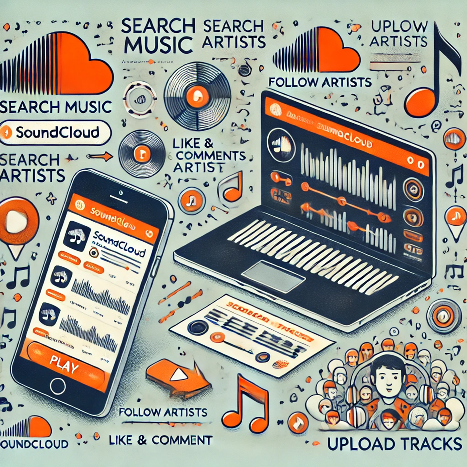 What is the SoundCloud platform, How to use it