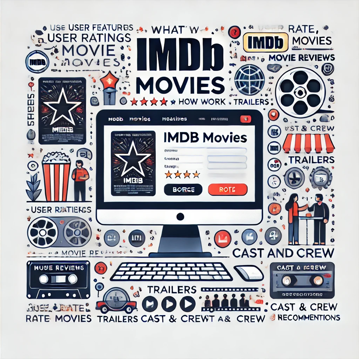 What is IMDB movies and how does it work?