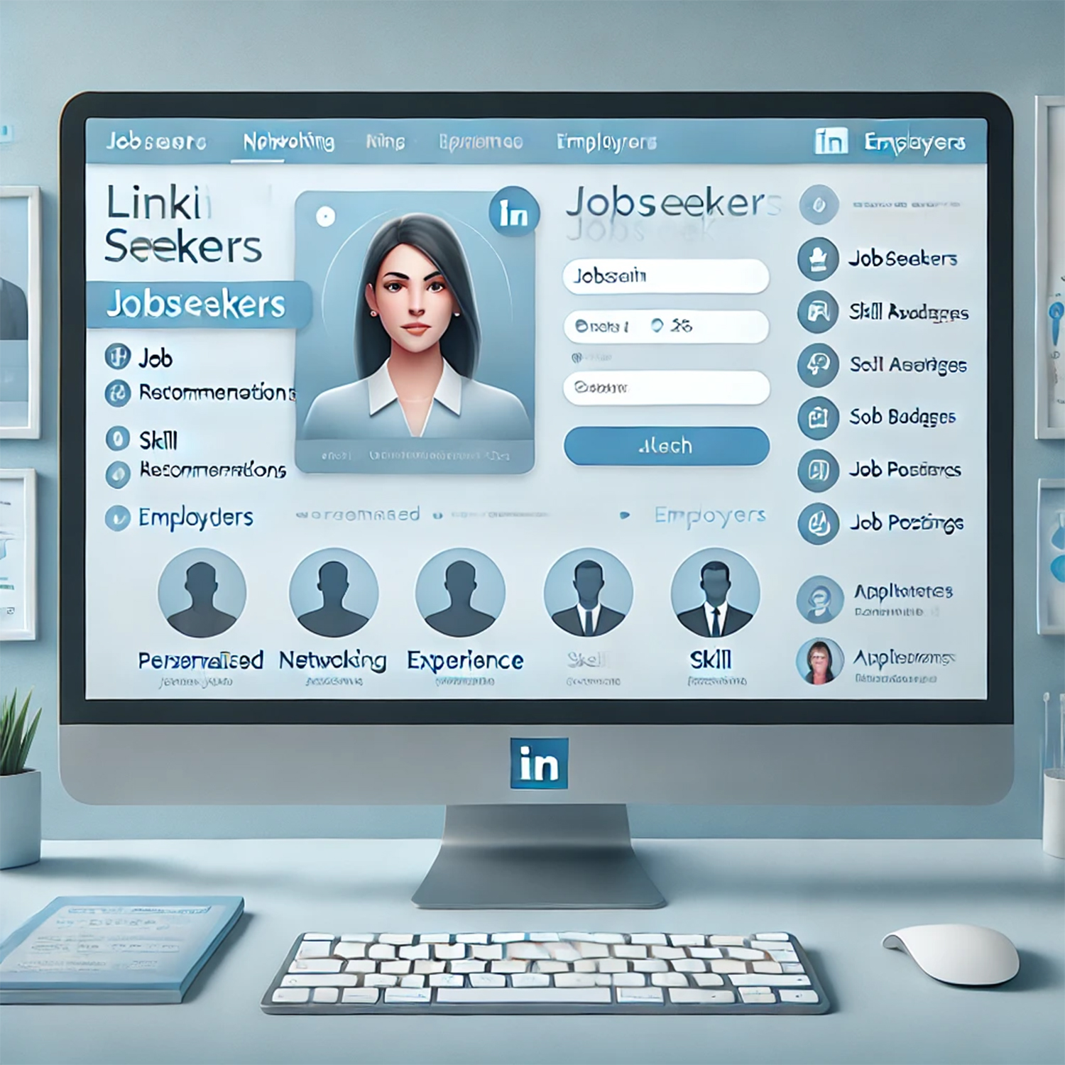 LinkedIn recruitment site for modern jobseekers and employers