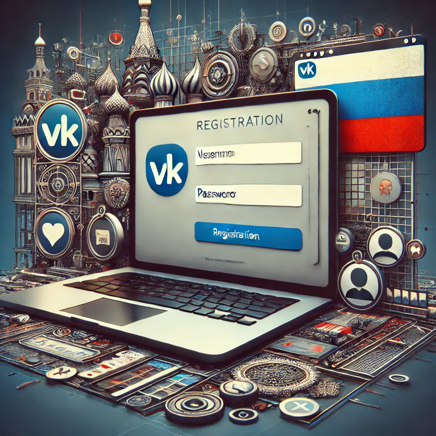 Create a VK account, Russia’s Largest Social Media Platform